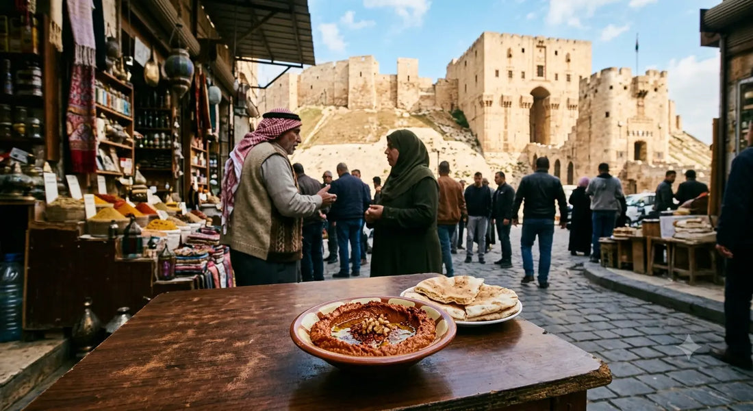 Muhammara is an incredible roasted red pepper and walnut dip, that originated in Aleppo, Syria. Tubac Gourmet Foods