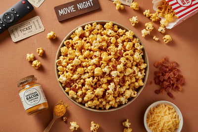 Discover How Cheddar Bacon Popcorn Seasoning Can Elevate Your Movie Nights Tubac Gourmet Foods