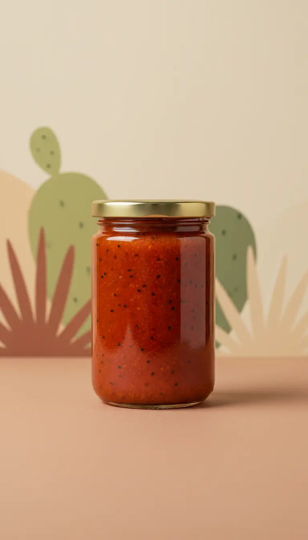 Prickly Pear Preserve with Wildflower Honey