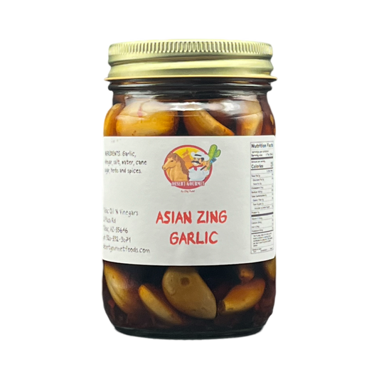 Asian Zing Pickled Garlic 12oz.