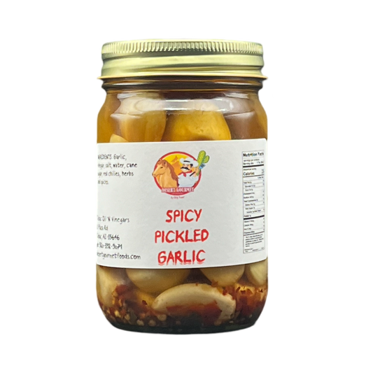 Spicy Pickled Garlic 12oz.