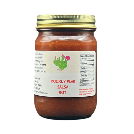 Prickly Pear Salsa Hot 12oz.