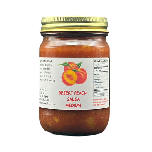 Peach Salsa medium 12oz.