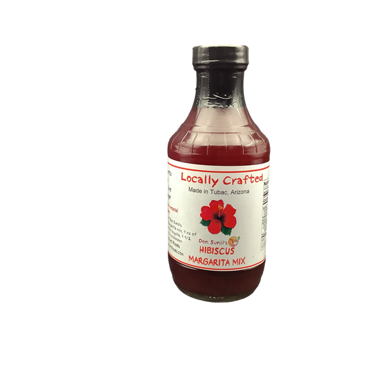 Hibiscus Margarita Mix 16oz. Bottle