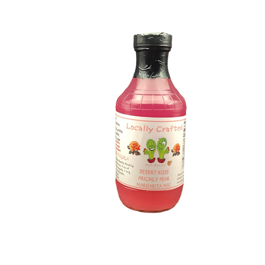 Desert Rose Prickly Pear Margarita Mix 16oz. Bottle