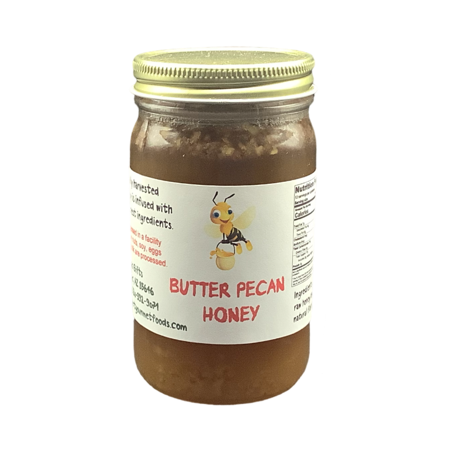 Butter Pecan – Arizona Desert Honey, 8 oz.