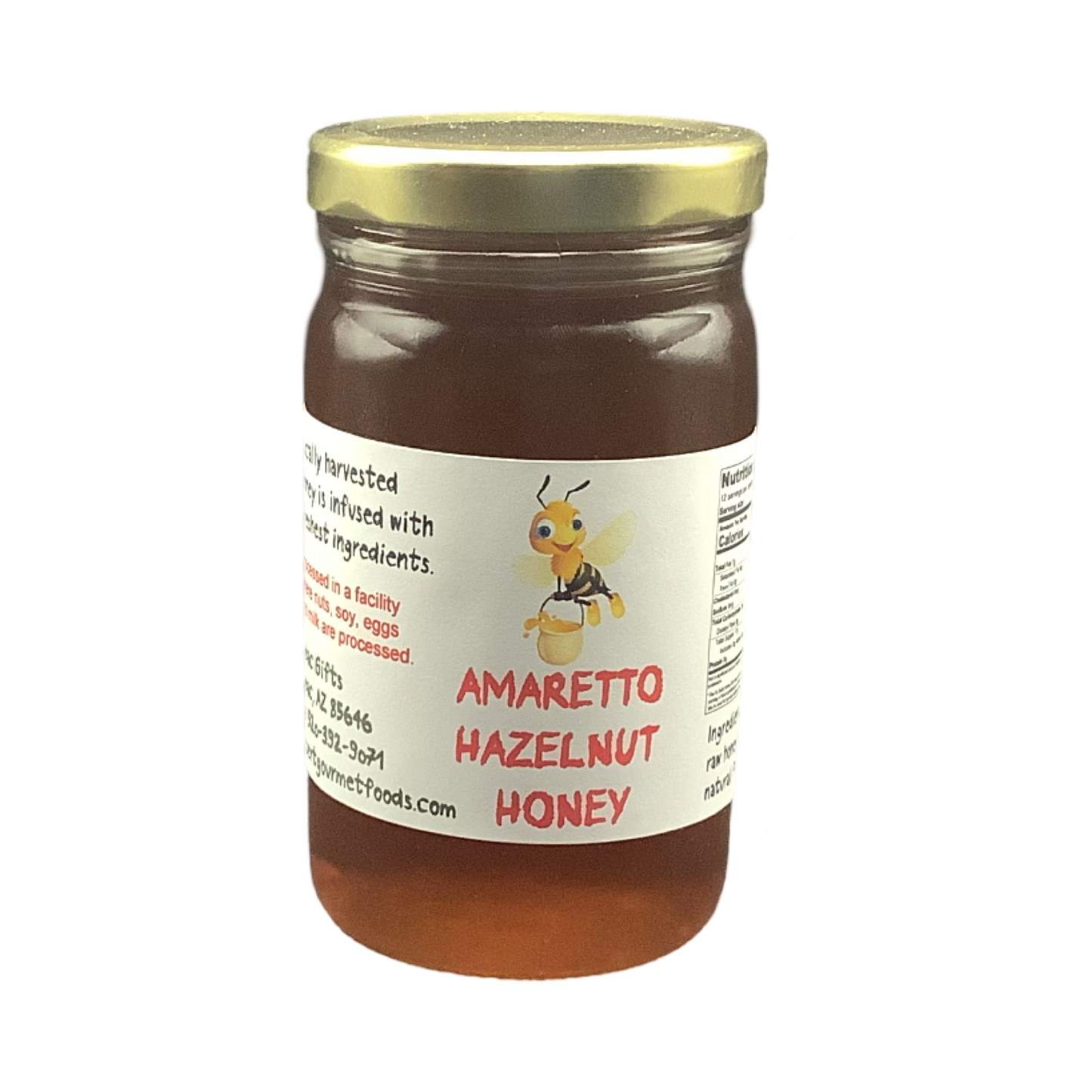 Amaretto Hazelnut – Arizona Desert Honey, 8 oz.