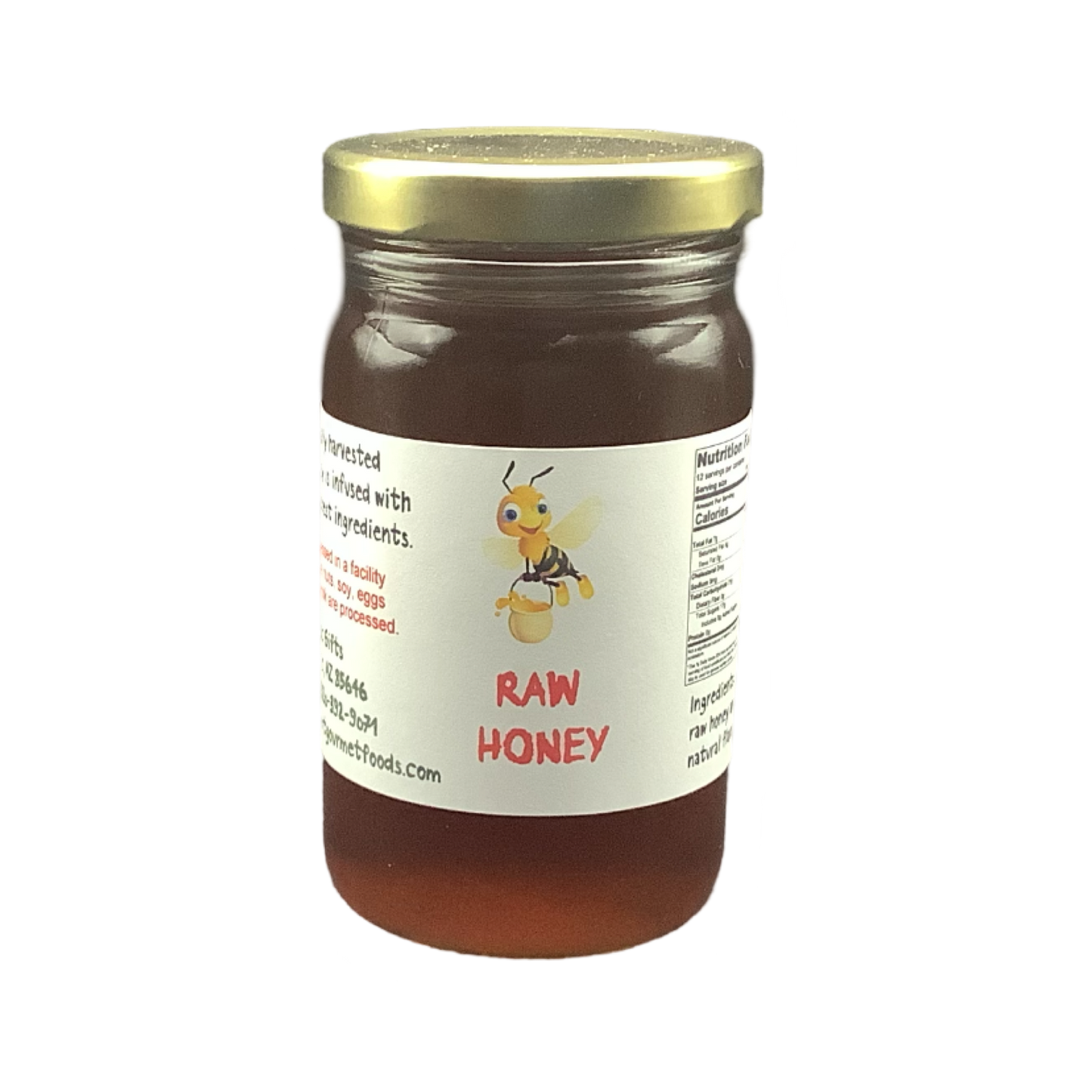 Raw Arizona Honey. 8 oz.