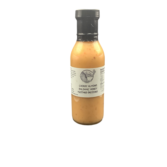 Cherry Almond Balsamic Honey Mustard Dressing 12 oz.