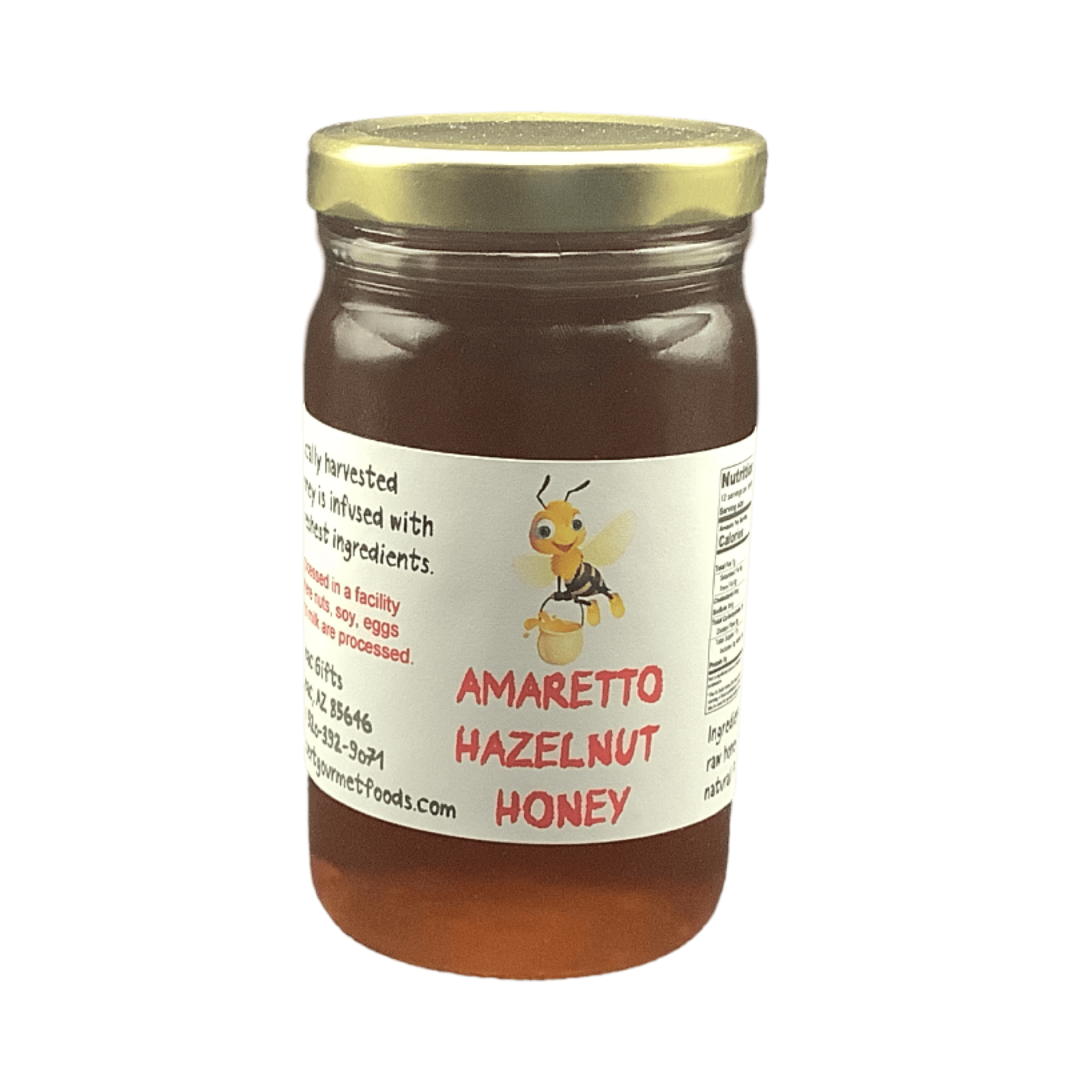 Amaretto Hazelnut – Arizona Desert Honey, 8 oz. - Tubac Gourmet Foods