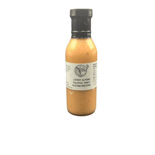 Cherry Almond Balsamic Honey Mustard Dressing 12 oz. - Tubac Gourmet Foods