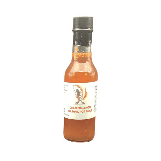 Chiltepin Lemon Hot Sauce. 5 oz Bottle. - Tubac Gourmet Foods