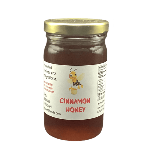 Cinnamon Infused - Arizona Desert Honey – 8 oz - Tubac Gourmet Foods