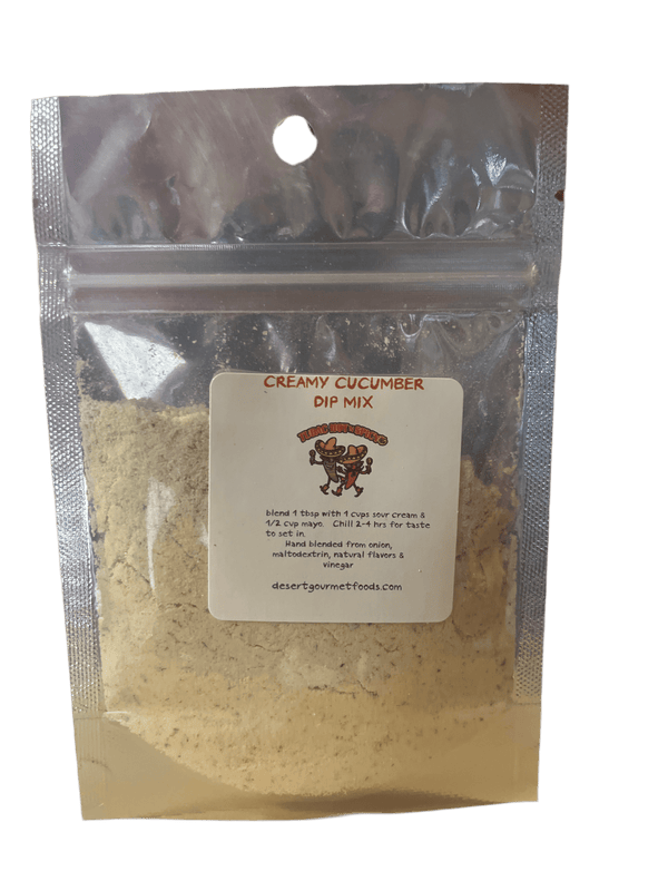 Creamy Cucumber Dip Mix - Tubac Gourmet Foods