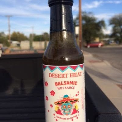 Desert Heat”Chile Verde Balsamic Hot Sauce, “The Sauce to Die For” 5oz bottles. - Tubac Gourmet Foods