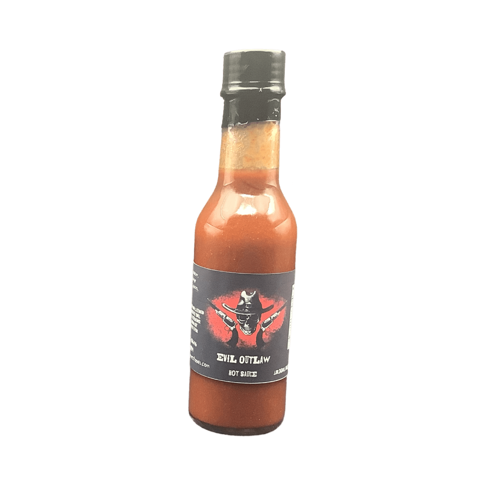 Evil Outlaw Hot Sauce. 5 oz Bottle. - Tubac Gourmet Foods