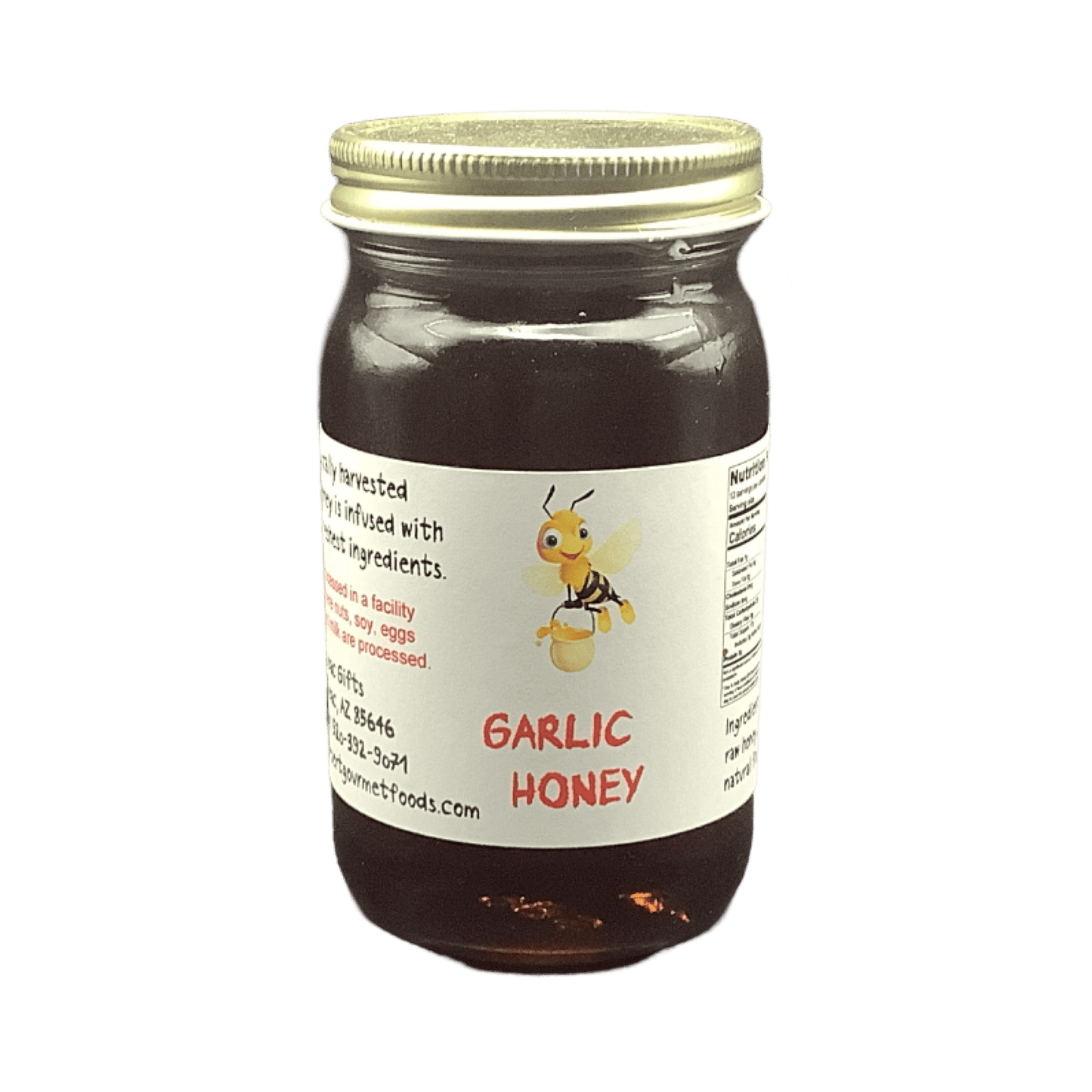 Garlic Arizona Desert Honey, 8 oz - Tubac Gourmet Foods