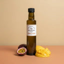 Tropical Passion White Balsamic Vinegar 250ml bottle on warm terracotta surface