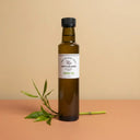 Green Tea White Balsamic Vinegar 250ml bottle on warm terracotta surface
