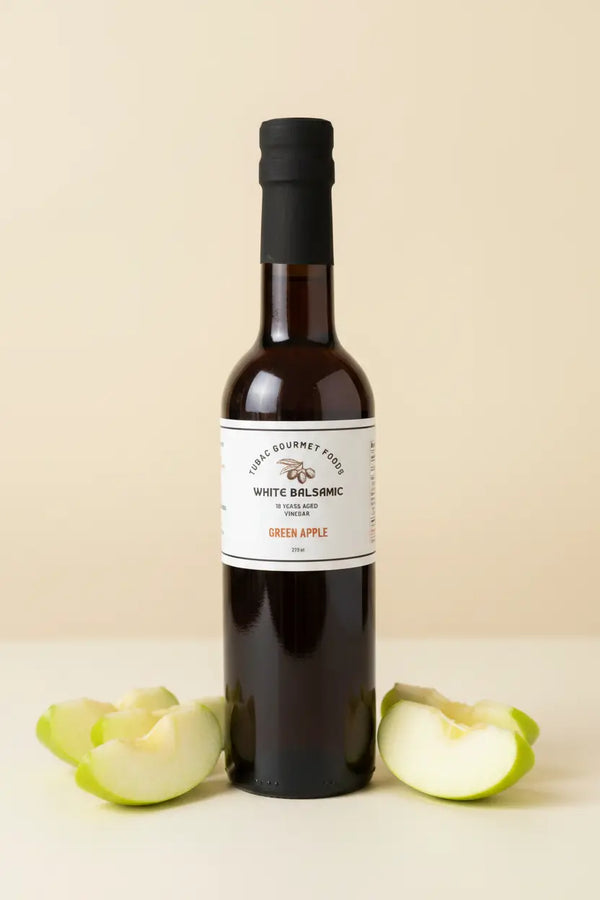 Green Apple White Balsamic Vinegar 375ml - Tubac Gourmet Foods