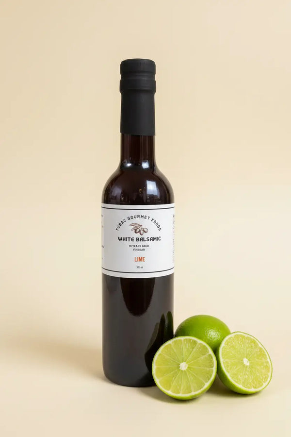Lime White Balsamic Vinegar 375ml - Tubac Gourmet Foods