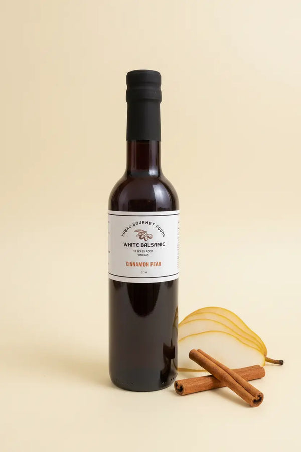 Cinnamon Pear White Balsamic Vinegar 375ml - Tubac Gourmet Foods