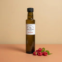 Raspberry White Balsamic Vinegar 250ml bottle on warm terracotta surface