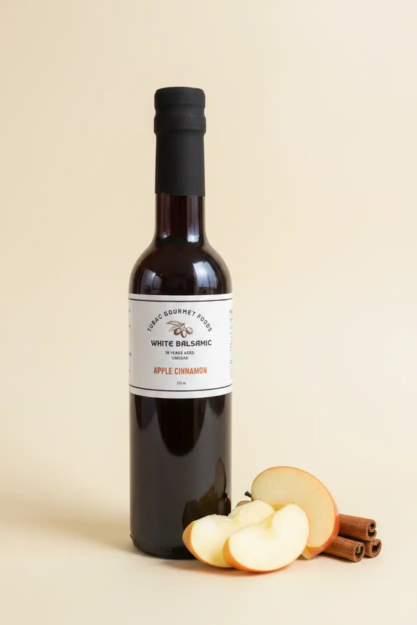 Apple Cinnamon White Balsamic Vinegar 375ml - Tubac Gourmet Foods