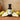 Pear White Balsamic Vinegar bottle with fresh pears on terracotta surface
