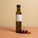 Butter Pecan Cherry White Balsamic Vinegar 250ml bottle on warm terracotta surface