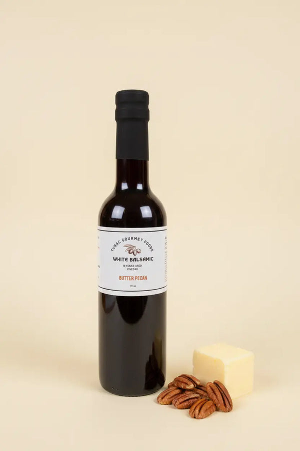 Butter Pecan White Balsamic Vinegar 375ml - Tubac Gourmet Foods