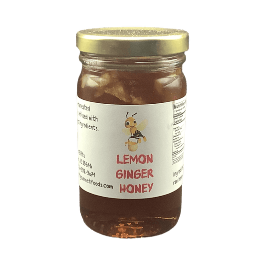 Lemon Ginger – Arizona Desert Honey, 8 oz. - Tubac Gourmet Foods