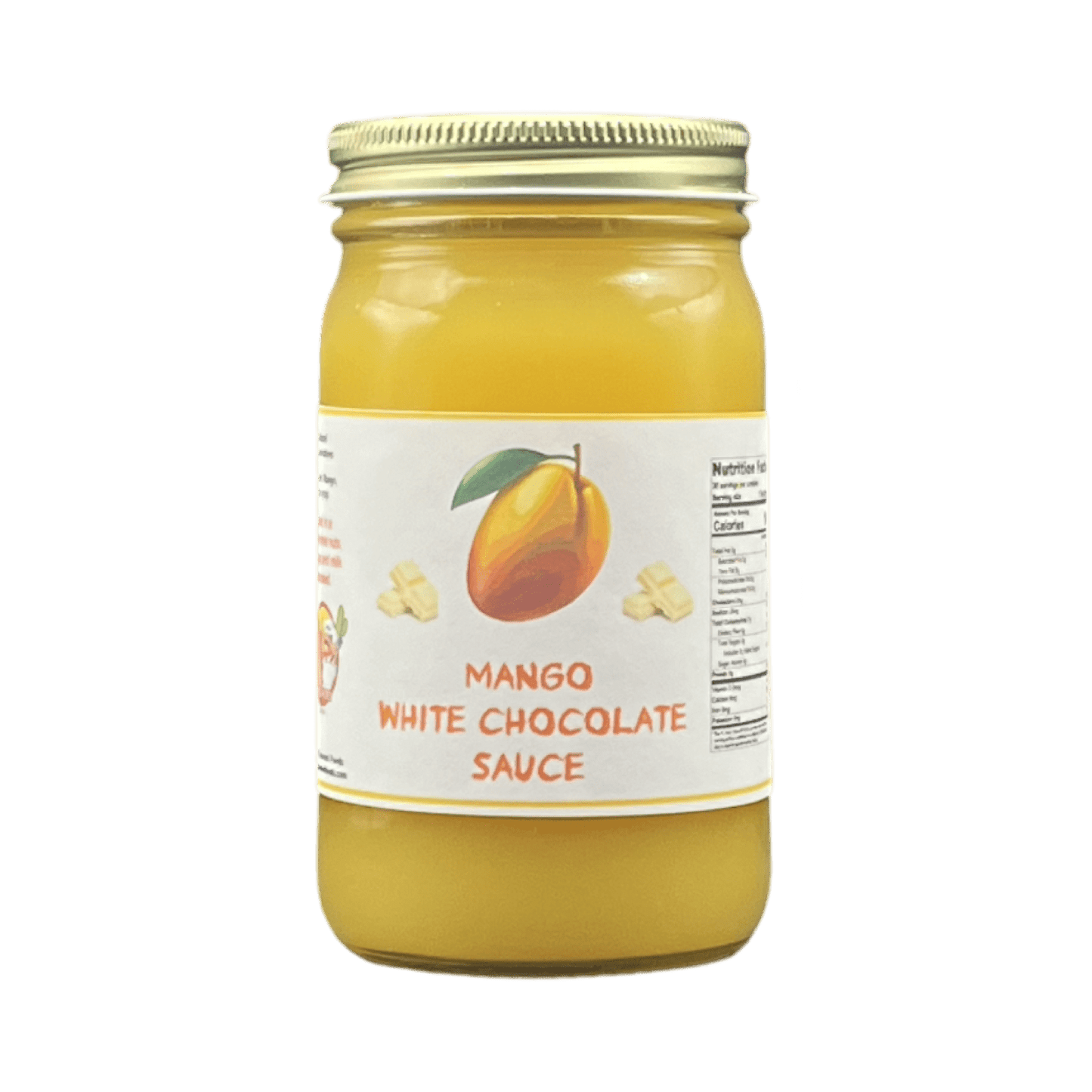 Mango White Chocolate Sauce 8oz. - Tubac Gourmet Foods