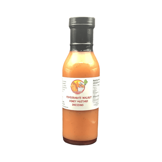 Pomegranate Walnut Balsamic Honey Mustard Dressing 12 oz. - Tubac Gourmet Foods