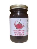 Pomogranate Dark Chocolate Sauce 8oz. - Tubac Gourmet Foods