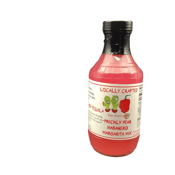 Prickly Pear Habanero Margarita Mix 16oz Bottle - Tubac Gourmet Foods