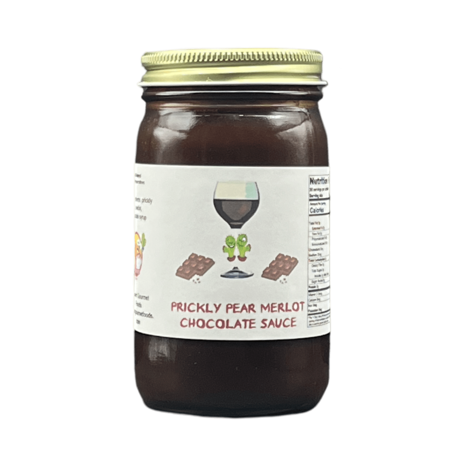 Prickly Pear Merlot Dark Chocolate Sauce 8oz. - Tubac Gourmet Foods