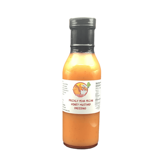 Prickly Pear Pecan Balsamic Honey Mustard Dressing 12 oz. - Tubac Gourmet Foods