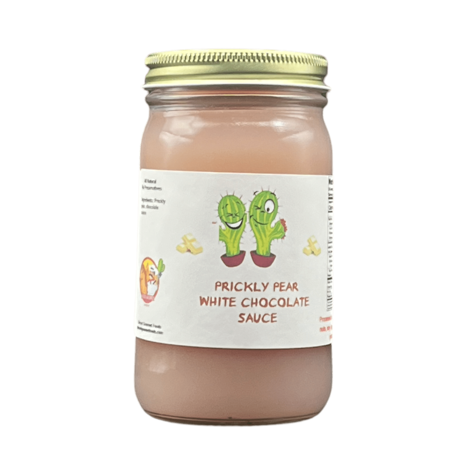 Prickly Pear White Chocolate Sauce 8oz. - Tubac Gourmet Foods