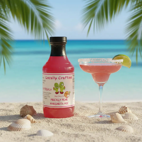 Small Batch Prickly Pear Margarita Mixer - Beach