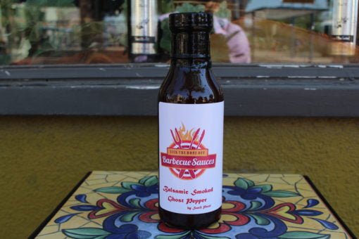 Smoked Ghost Pepper Balsamic BBQ Sauce, 12oz. - Tubac Gourmet Foods