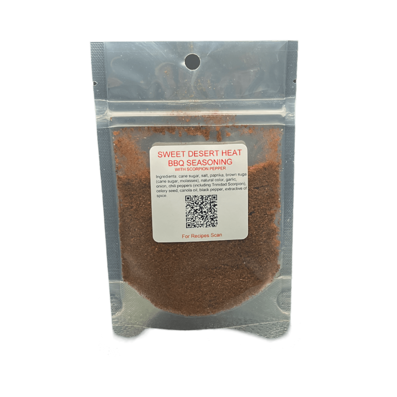 Sweet Desert Heat Bbq Seasoning with Trinidad Scorpion Pepper - Tubac Gourmet Foods