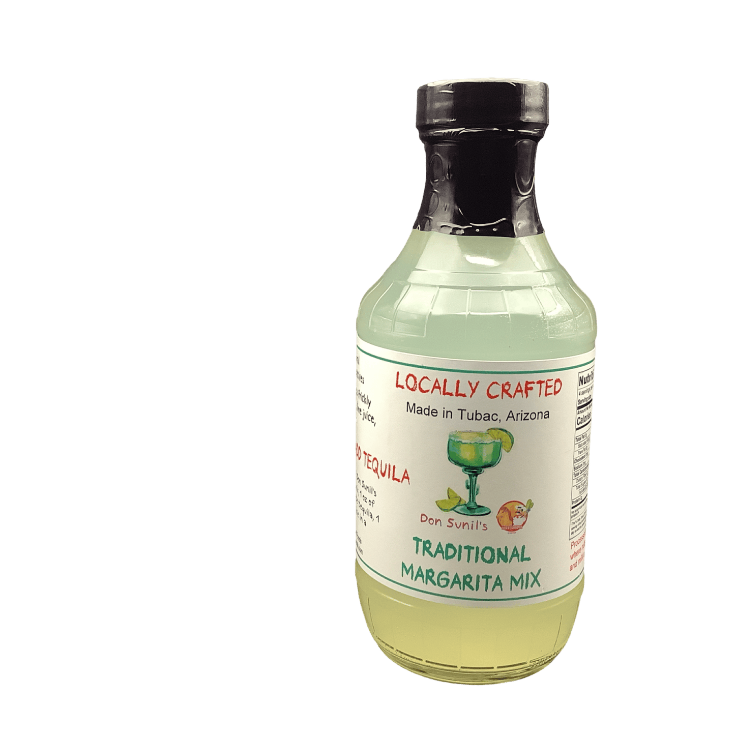 Traditional Margarita Mix 16oz. Bottle - Tubac Gourmet Foods