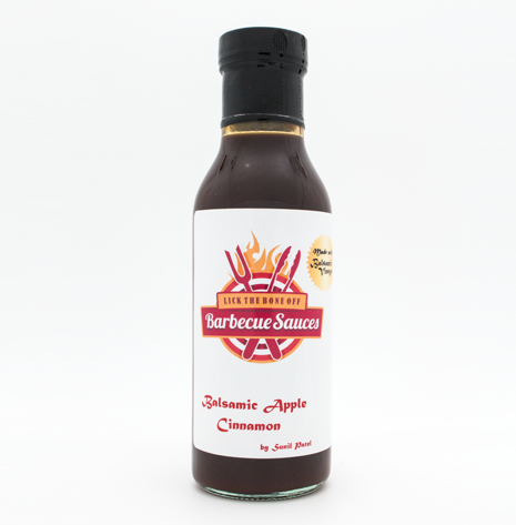 Apple Cinnamon Balsamic BBQ Sauce, 12oz.