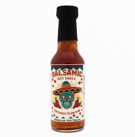 Hibiscus Balsamic Hot Sauce 5 oz.