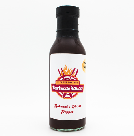 Ghost Pepper Balsamic BBQ Sauce, 12oz.